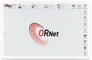 ORNet Surgery 3.0 Home Screen User Interface with Minimized sources