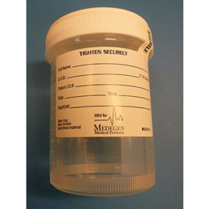 Pathology specimen container